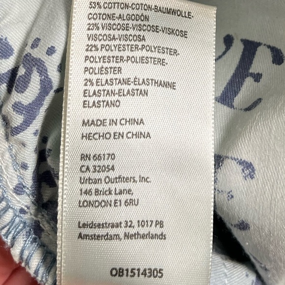 We the free light wash 2nd ave curvy jumpsuit size 0 new with tags - Picture 13 of 13